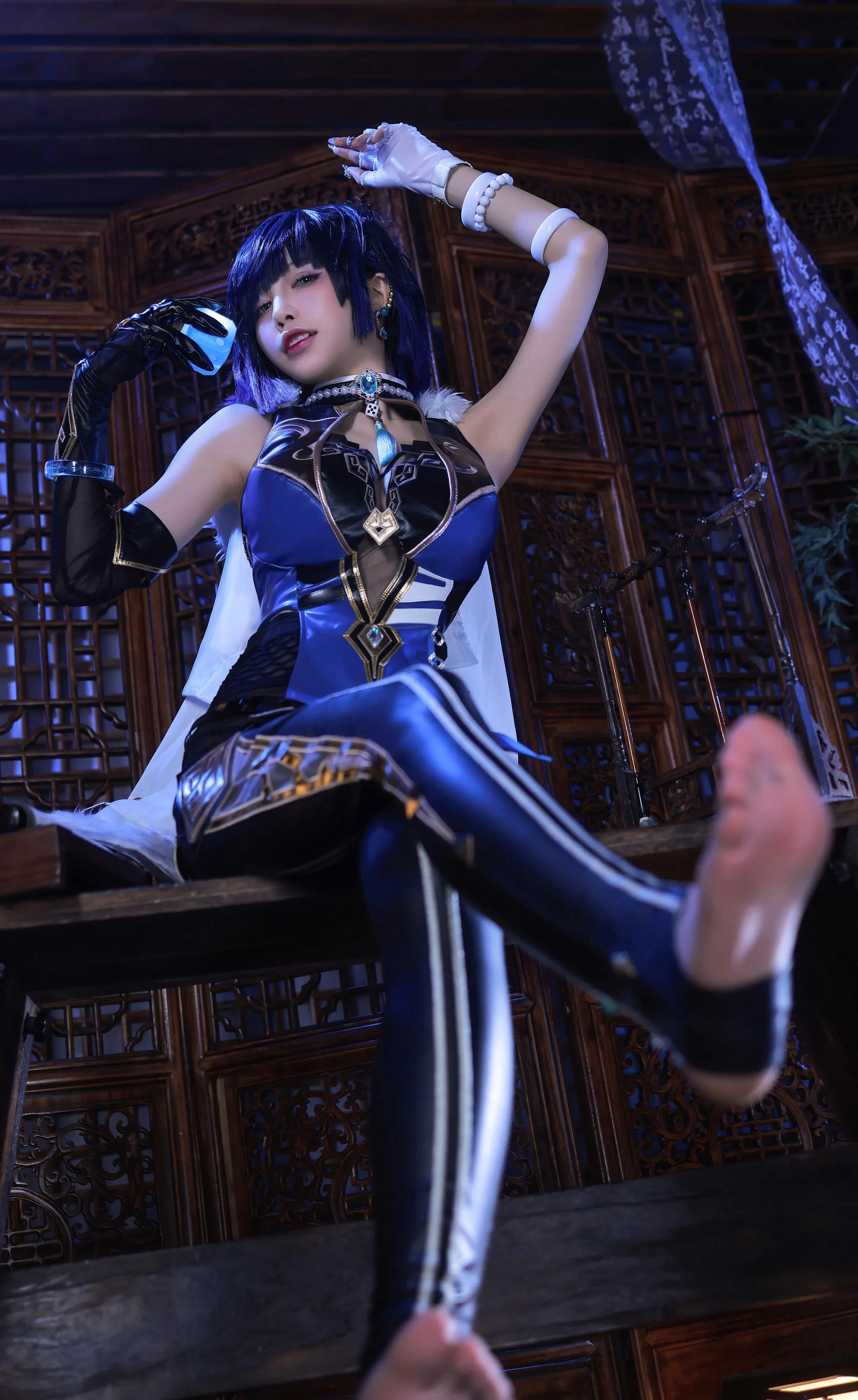 水淼Aqua – NO.117 夜兰 [98P]插图5